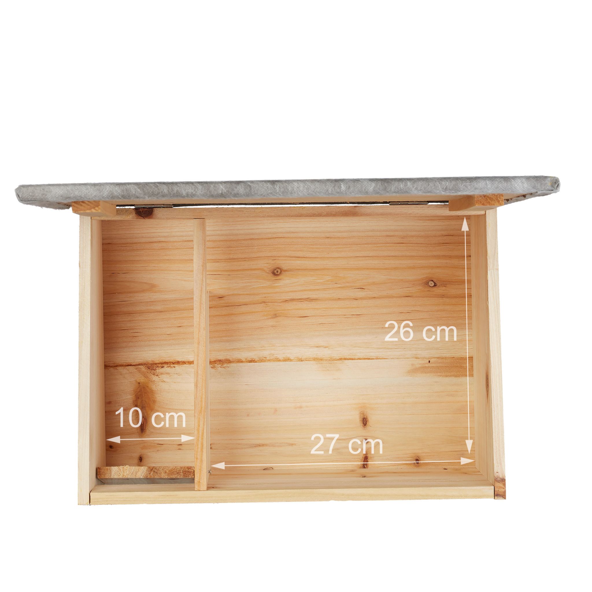 Domek dla jeża legowisko budka lęgowa - obrazek 4