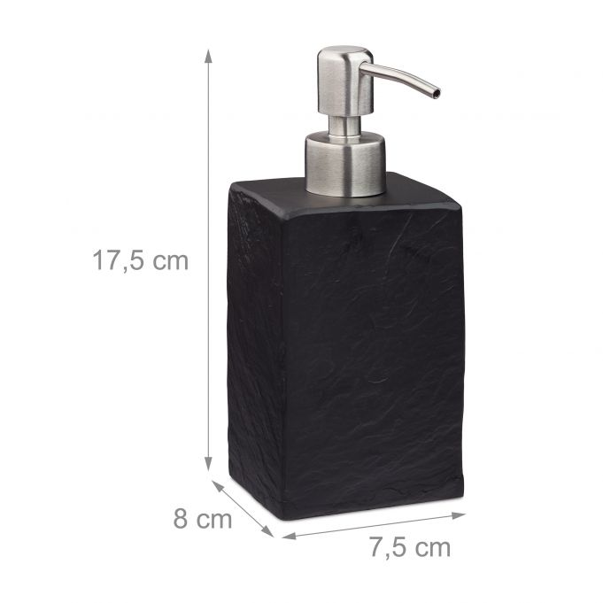 Dozownik mydła z pompką wygląd kamienia - obrazek 4