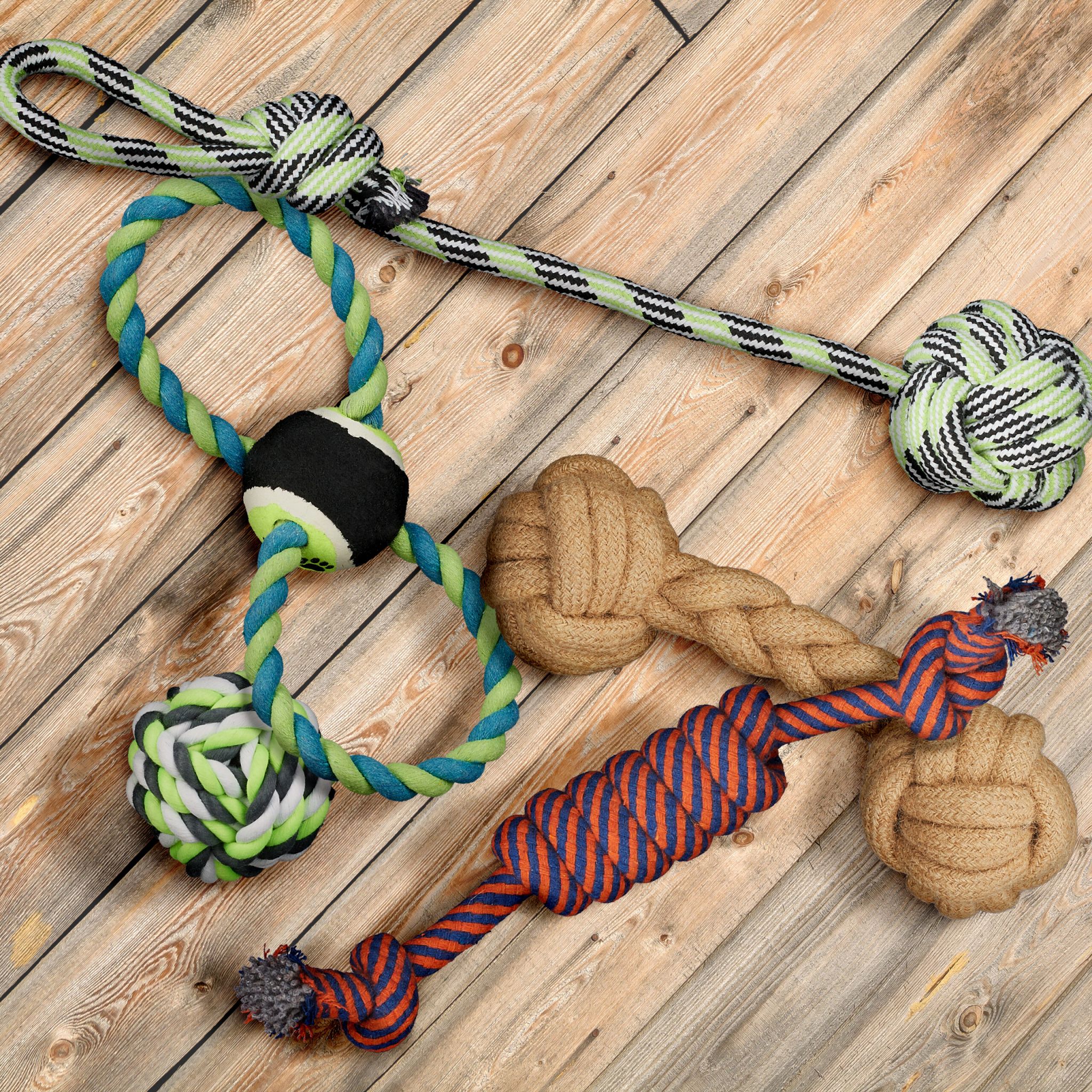 Zestaw zabawek dla psa 5 sztuk