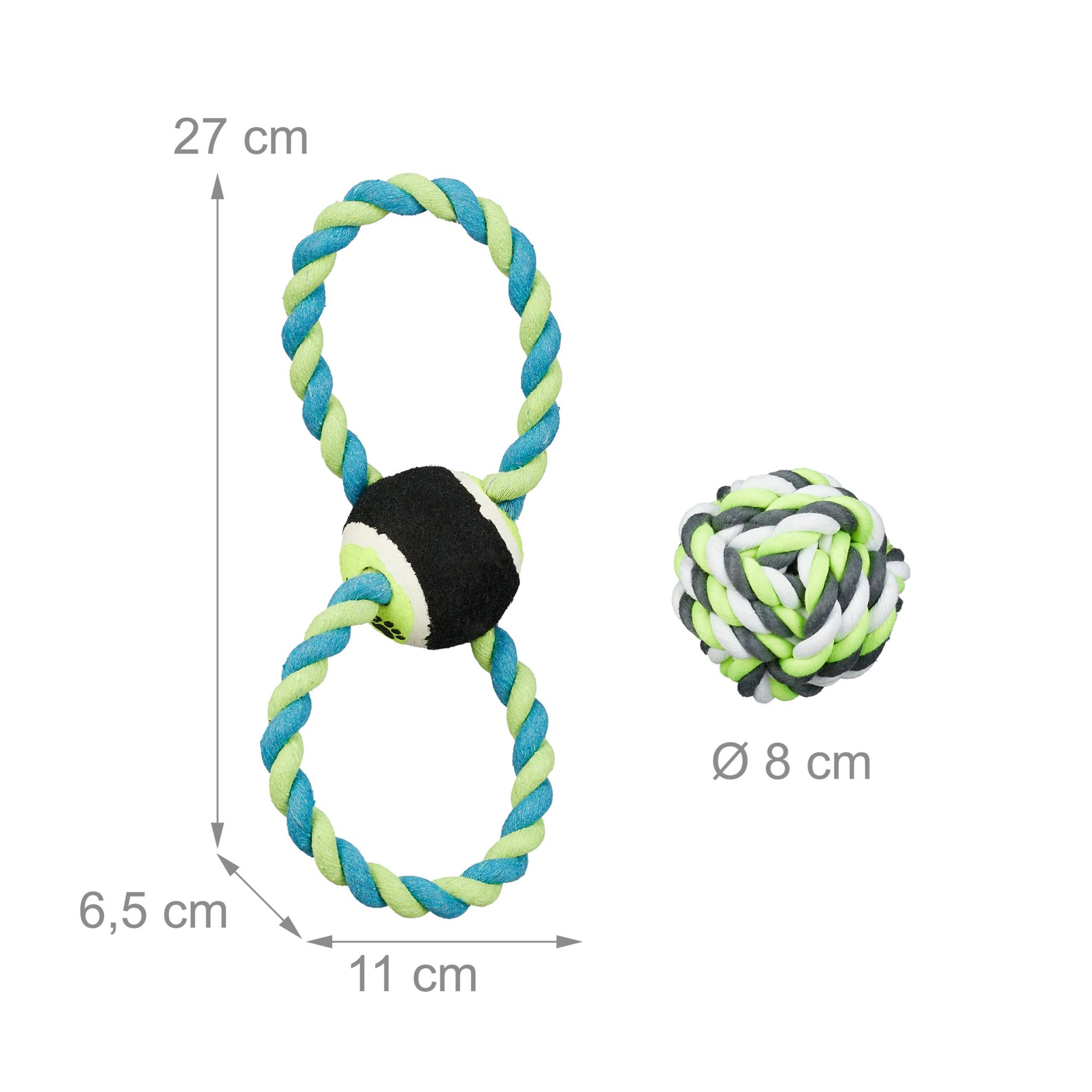 Zestaw zabawek dla psa 5 sztuk - obrazek 4