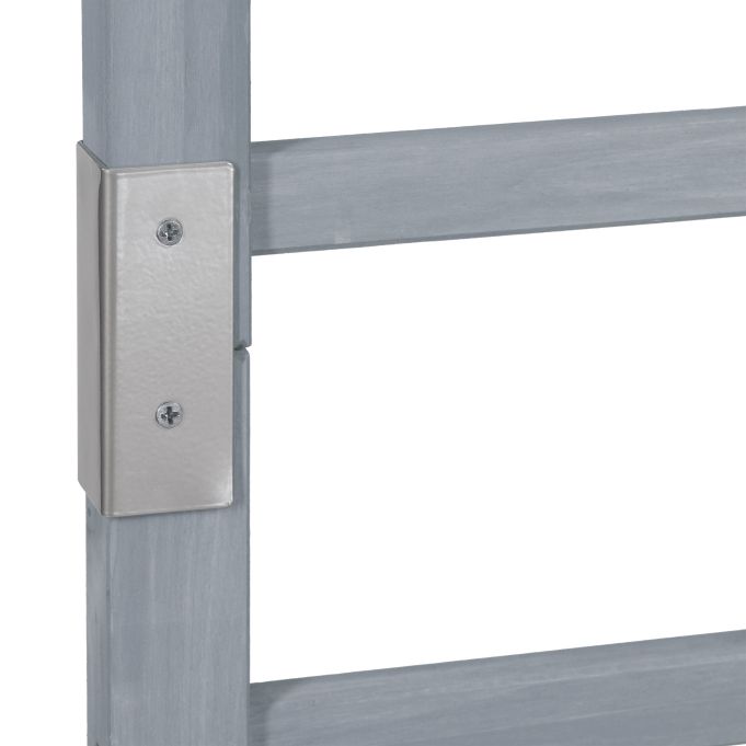 Doniczka z kratką do wspinaczki szara - obrazek 5