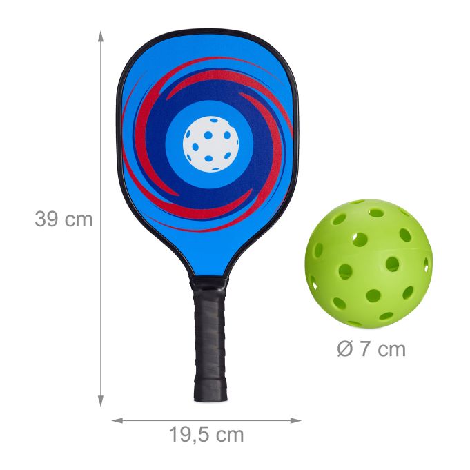 Zestaw do Pickleballa 4 rakietki i 8 piłek - obrazek 4