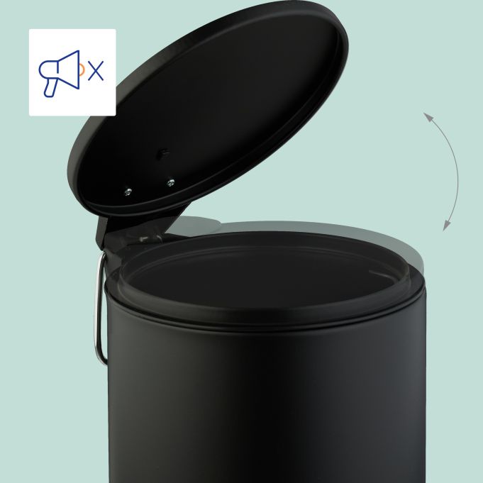 Okrągły kosz na śmieci 3L - obrazek 3