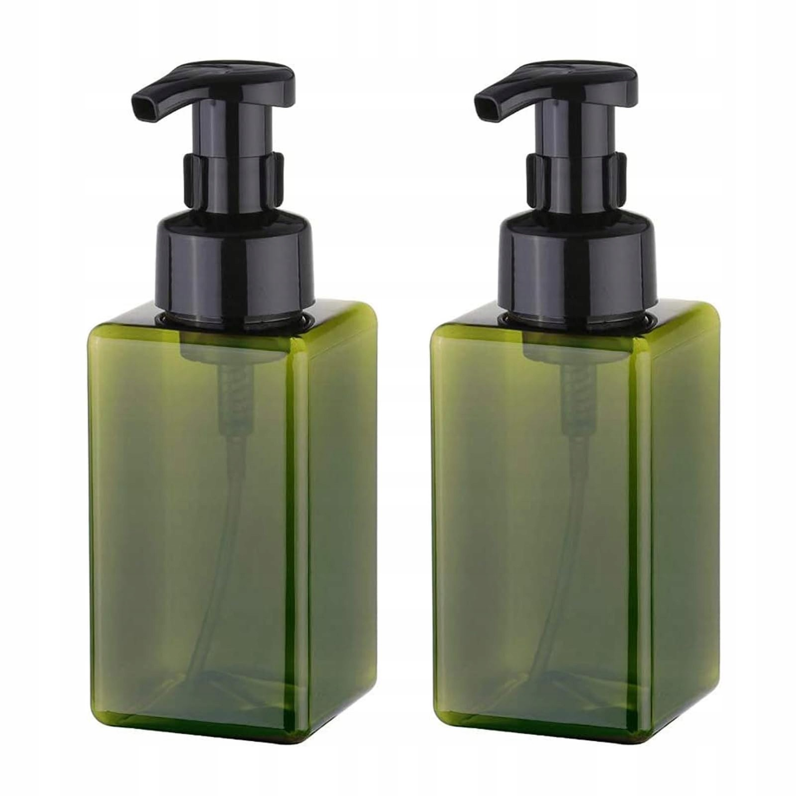 2sztuki dozownika do mydła 450ml, ciemna zieleń